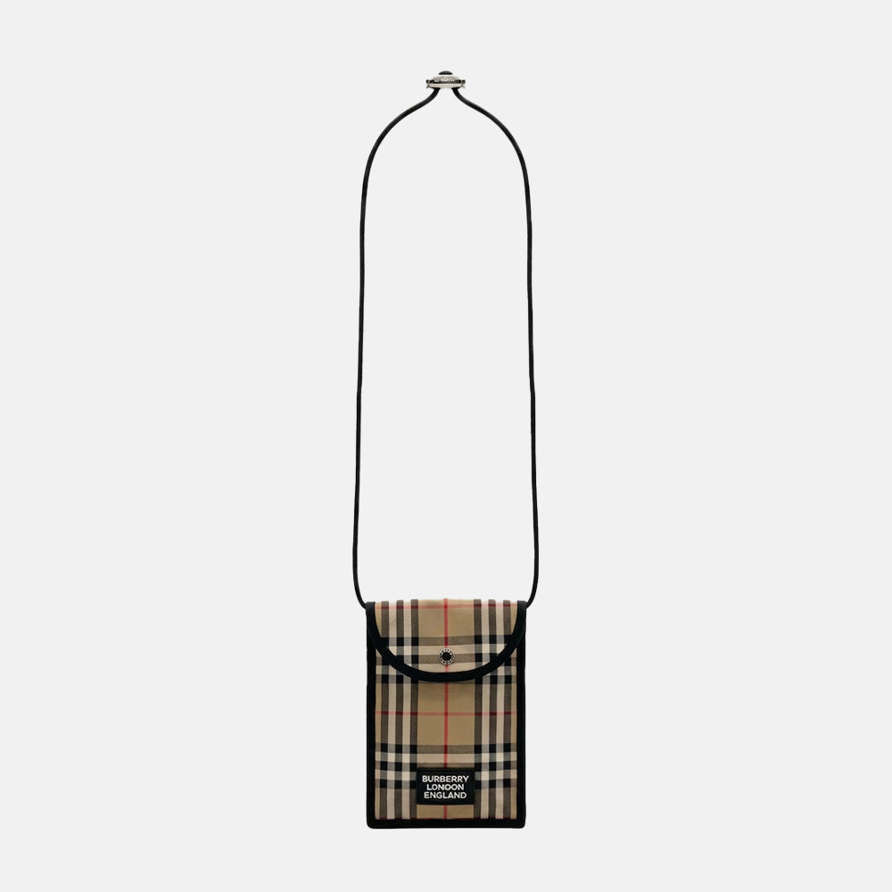 Super Flea Market + Burberry phone crossbody bag + Super Friend6